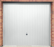 Hormann 2001 Vertical White Up and Over Garage Door - Special Offer